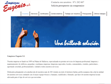 Tablet Screenshot of limpiezaseugenio.com